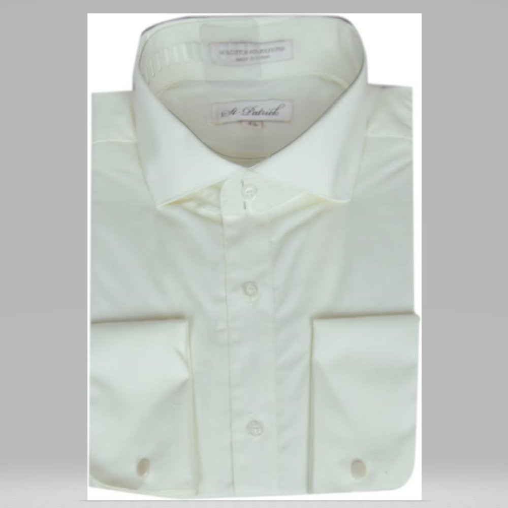 French Cuff & Button Dress Shirts Sizes 17 18 19 - Picture 2 of 7